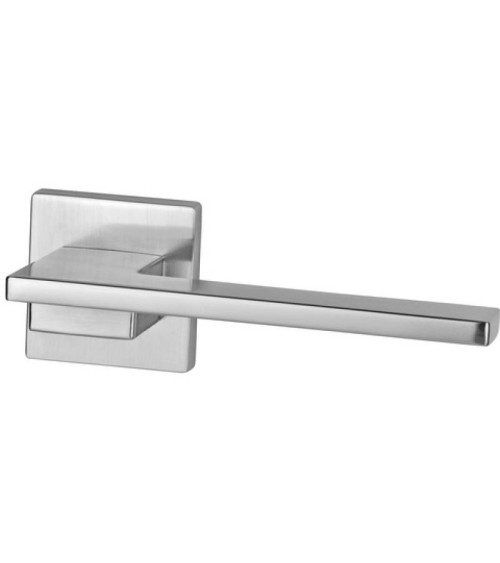 COSMO satin chrome door handle VS designer ironmongery