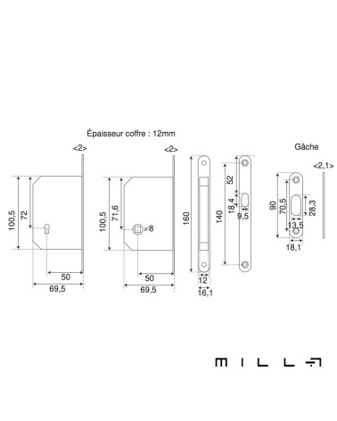Sliding door handle with privacy lock stainless steel designer handle with dimensions