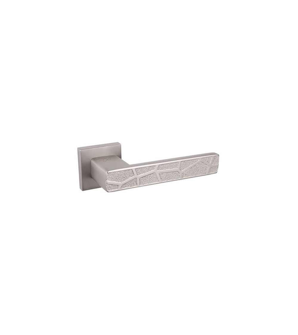 Volare satin nickel door handle designer handle