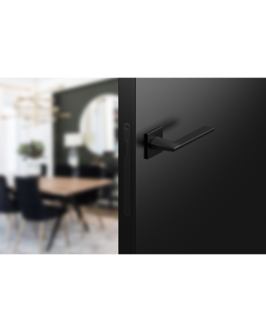 Harmony zamak door handle design handle mounted on a door