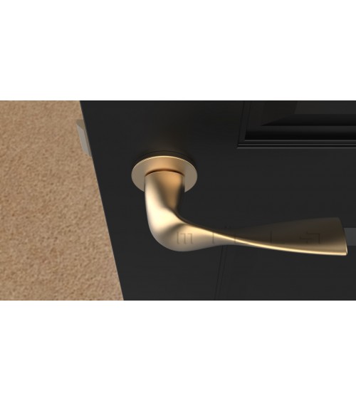 PETUNIA zamak door handle design handle