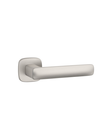 STELLA satin nickel door handle design ironmongery