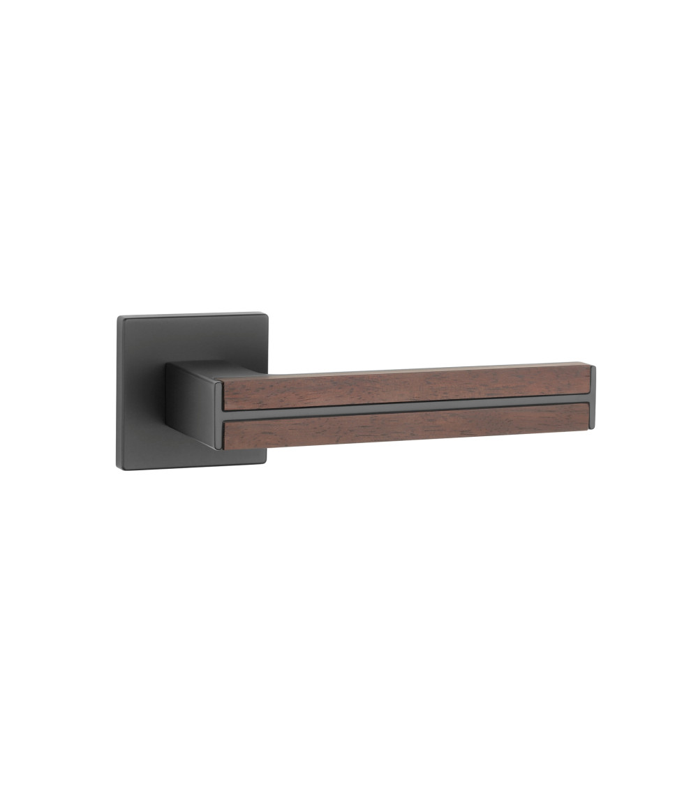 IMPERATA sandalwood and black door handle design handle