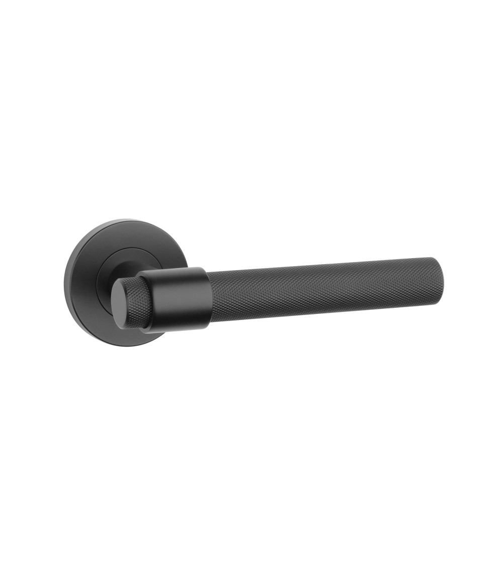 Black door handle OVAL 1743 design handle