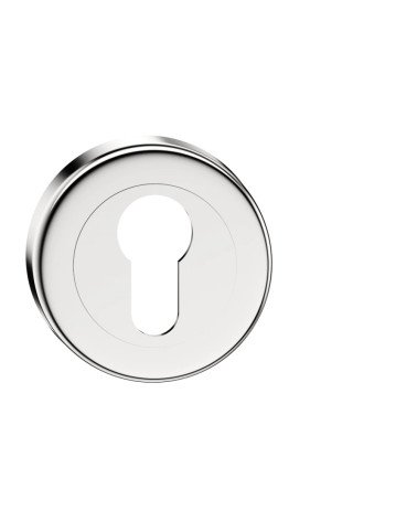 Keyhole door rosette i polished chrome CO R OB designer handle