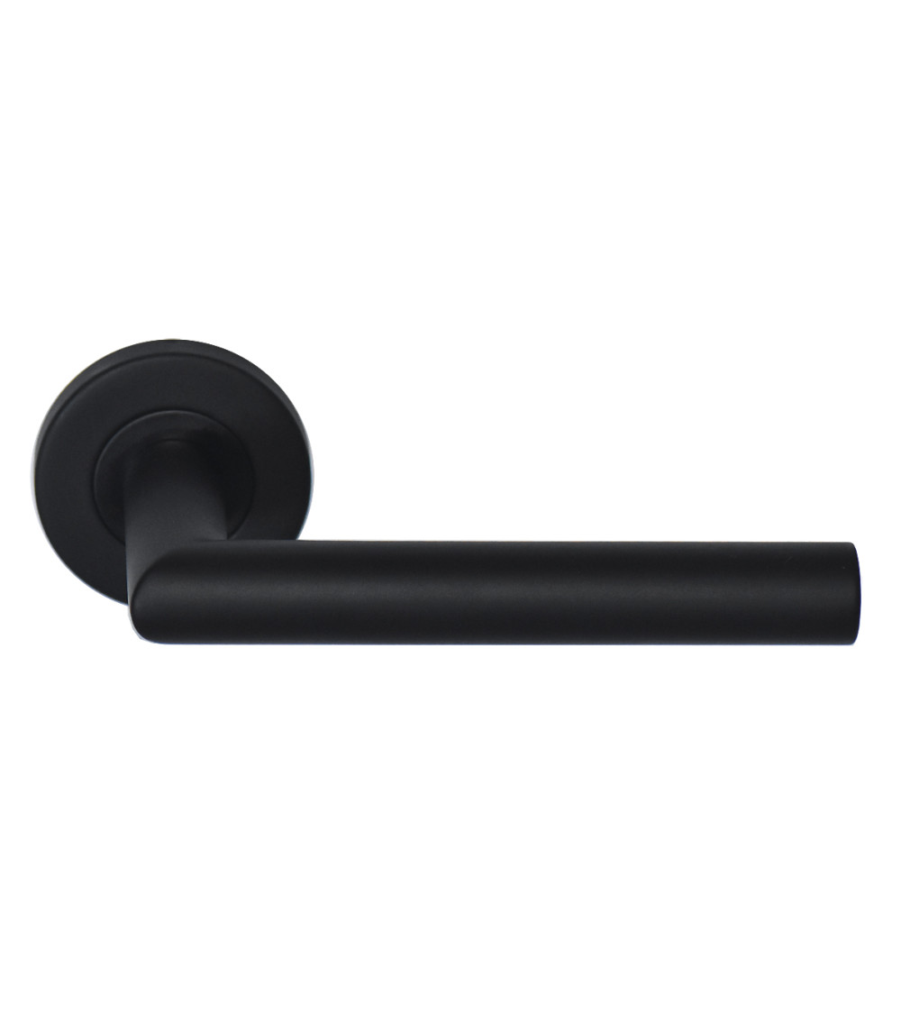 POMEROL door handle in titanium black PVD
