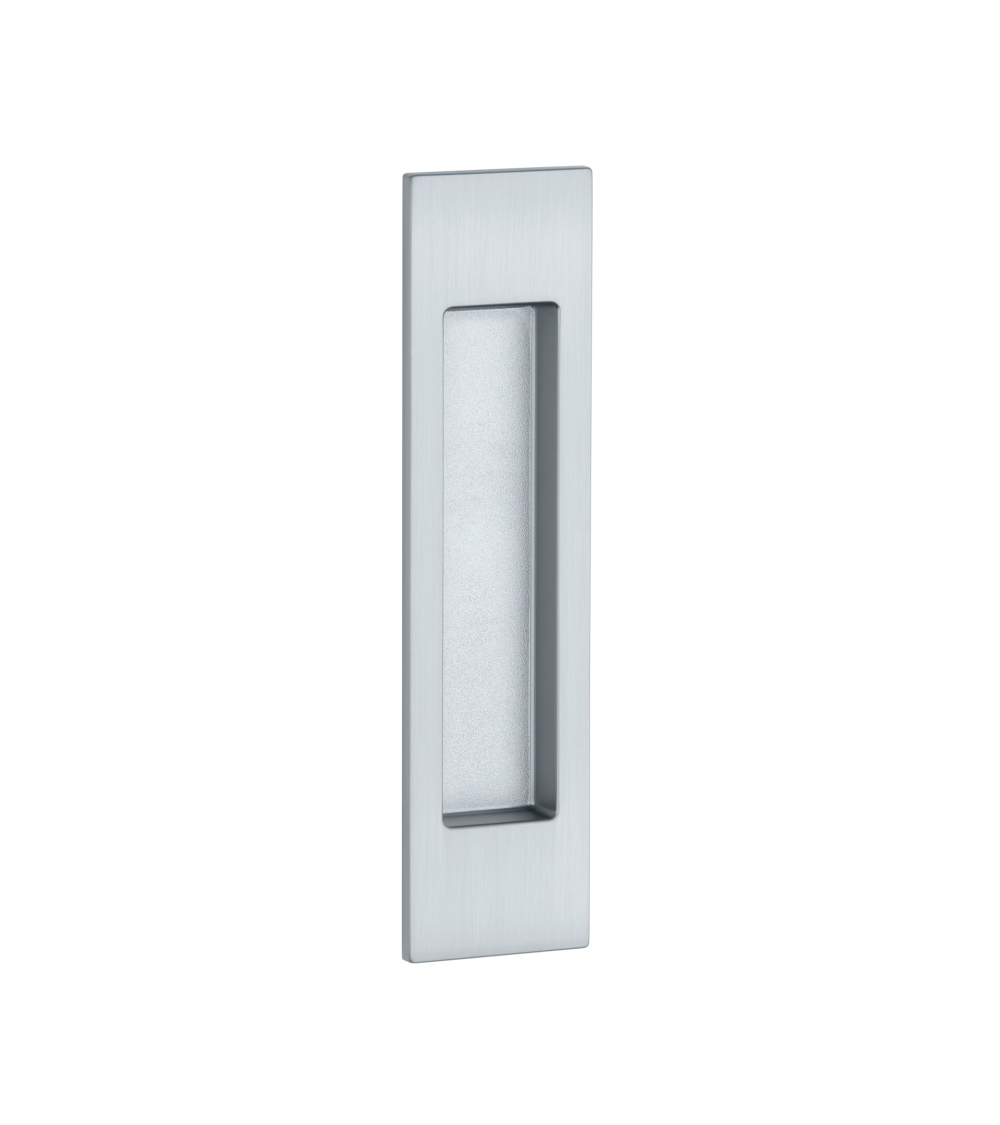 Satin chrome sliding door handle APRILE 7039 designer hardware