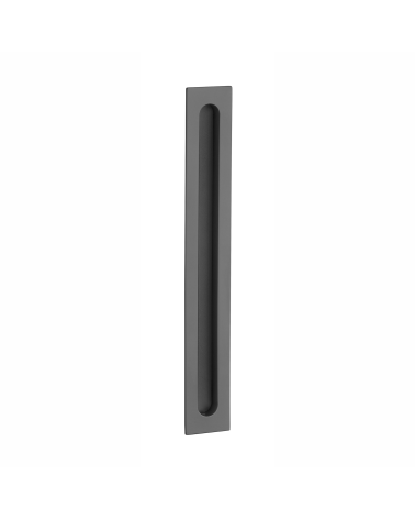 Black/leather sliding door handle APRILE HD 239 designer handle