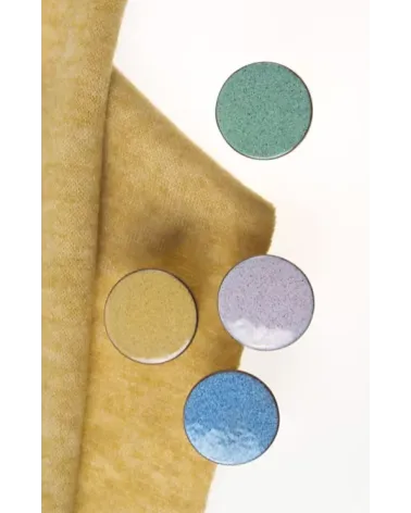 MELANGE enamelled cabinet knob