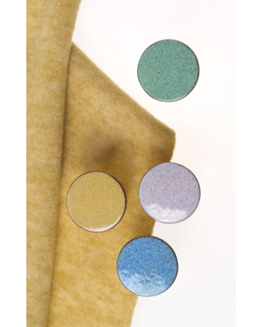 MELANGE enamelled cabinet knob
