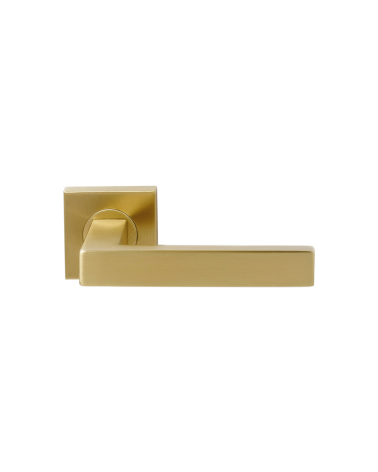 MAJESTEA door handle in titanium black PVD finish, Grade 3 heavy-duty use