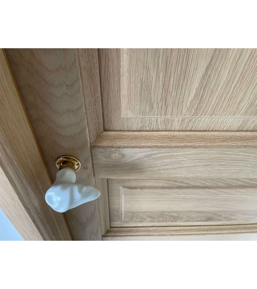 Original Guimard porcelain door knob - designer handle