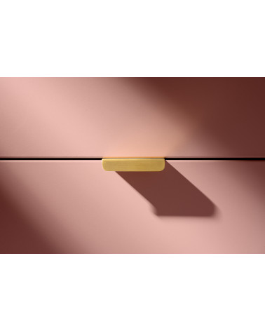ELSE EDGE brass furniture handle designer handle front view