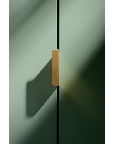 ELSE EDGE brass furniture handle designer handle mounted vertically