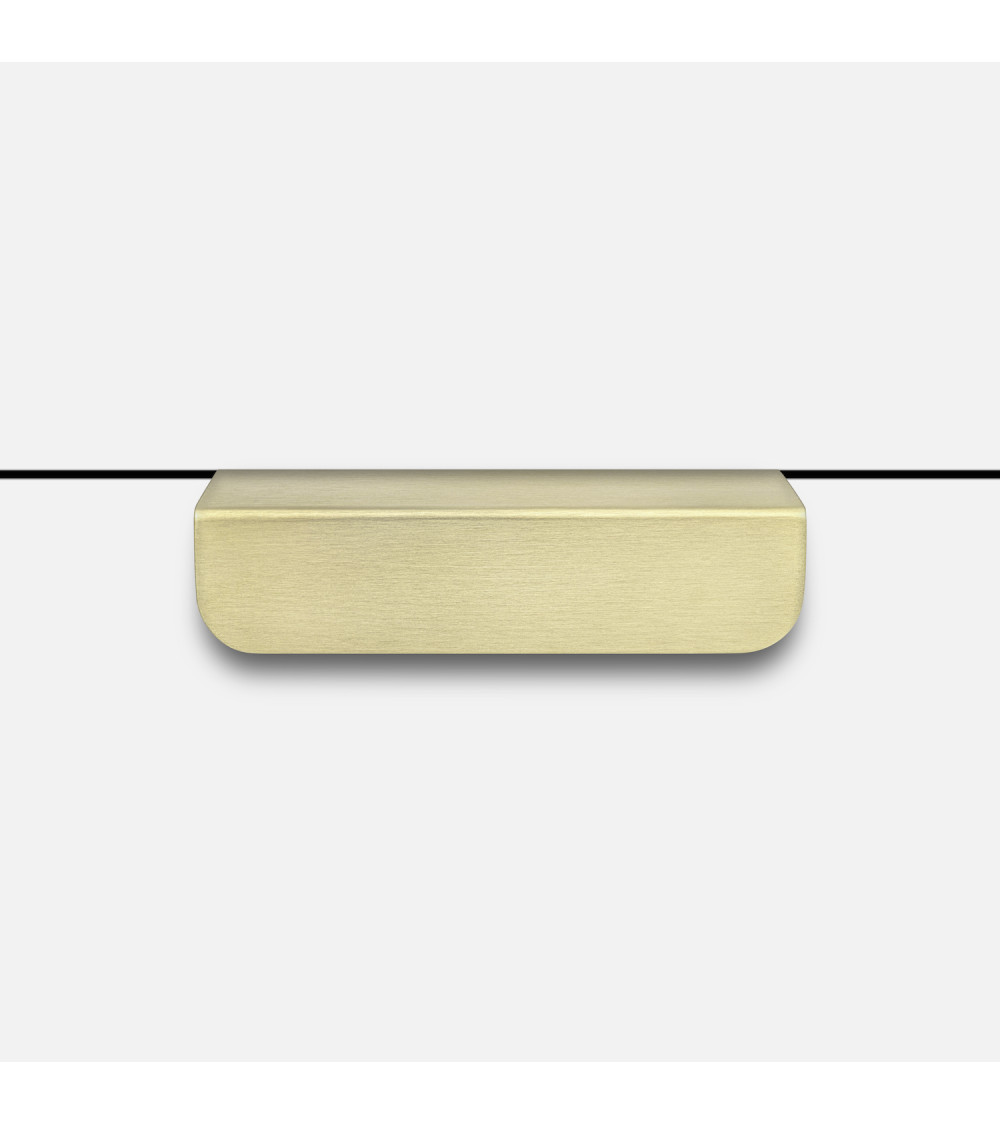 EDIT EDGE matt gold furniture handle designer handle