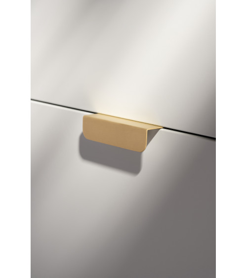 EDIT EDGE matt gold furniture handle designer handle