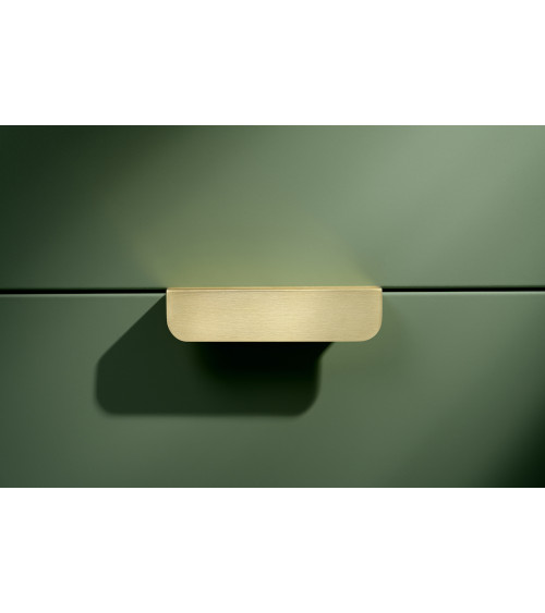 EDIT EDGE matt gold furniture handle designer handle