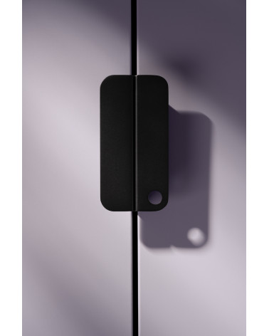 EDIT O BLACK industrial furniture handle designer handle mounted vertically