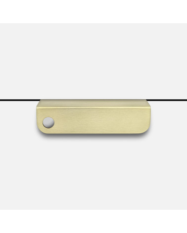 EDIT Edge lacquered brass furniture handle designer handle