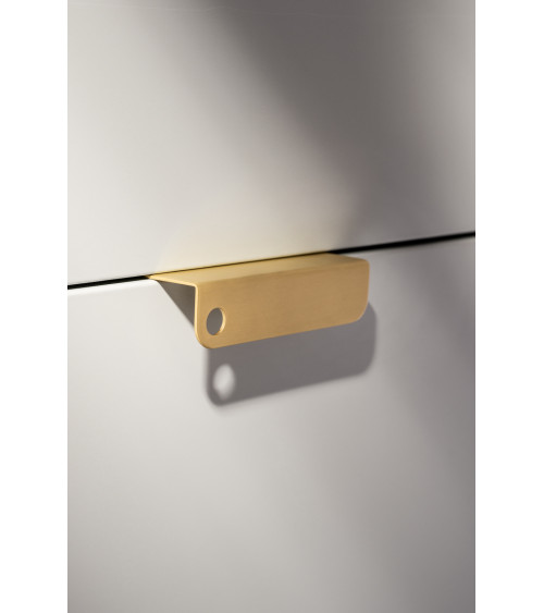 EDIT Edge lacquered brass furniture handle designer handle