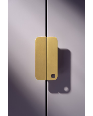 EDIT O brass furniture handle designer handle mounted vertically