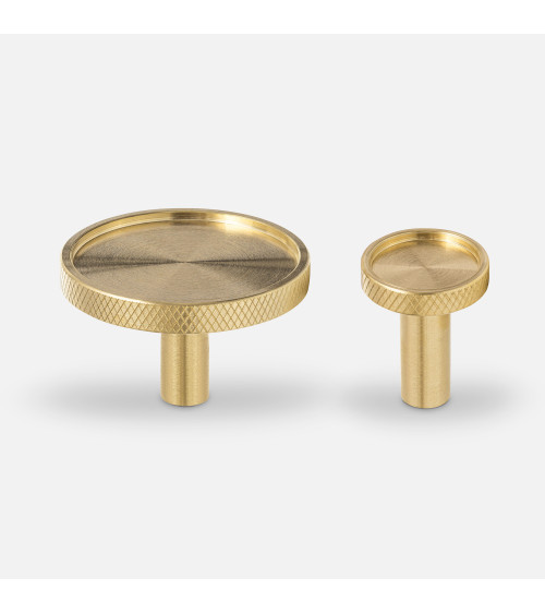 VERA S brass furniture knob designer handle