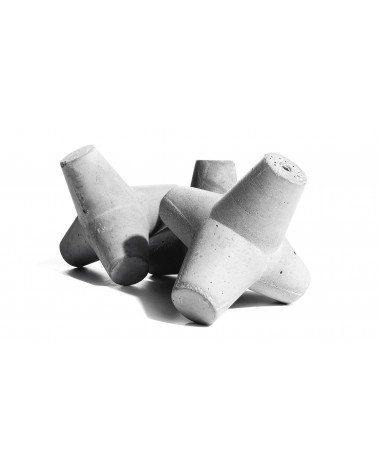 Concrete wall hook / Marine furniture knob Made in Greece - designer handle