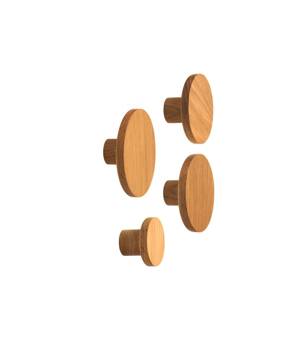 BASIC 3 oak wall hook