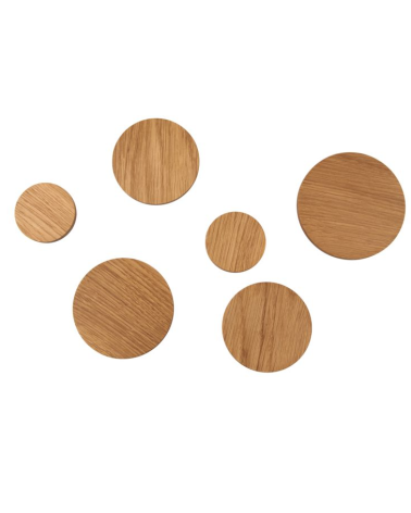 BASIC 3 oak wall hook