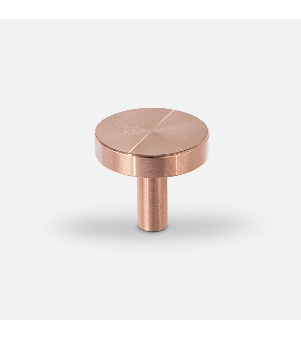 Brass NENA M furniture knob, design handle