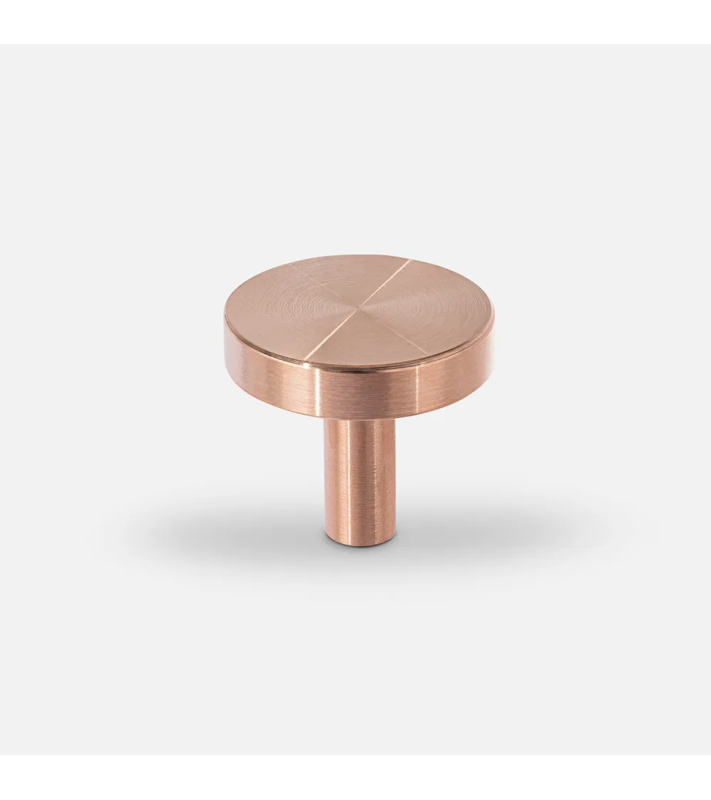 Brass NENA M furniture knob, design handle