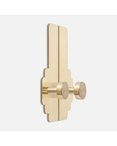 Art Deco NENA MOROCCO Mx2 furniture handle, design handle, side view