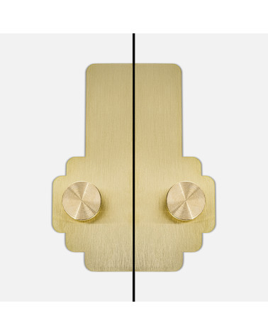 Art Deco NENA MOROCCO Mx2 furniture handle, design handle