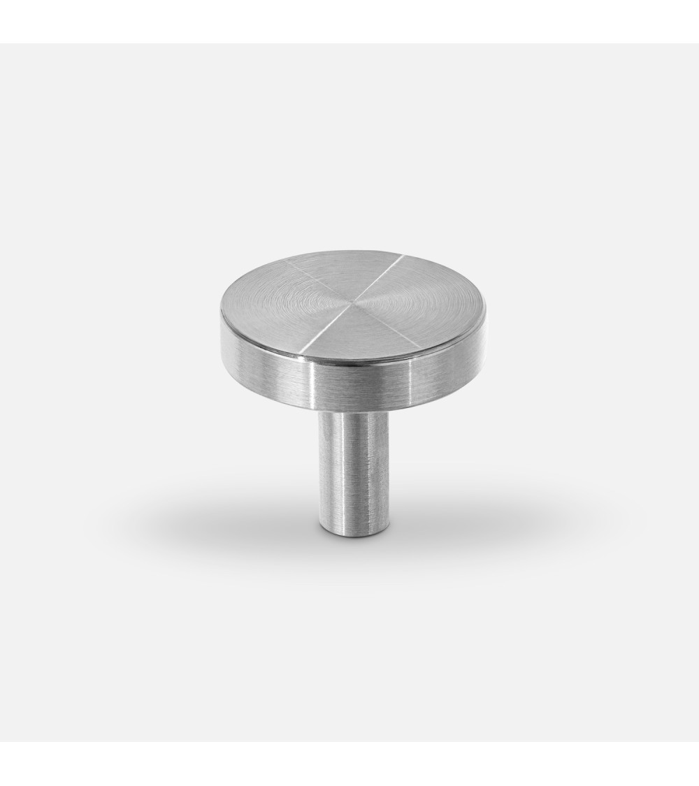 Polished chrome NENA M furniture knob, design handle