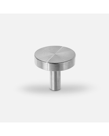 Polished chrome NENA M furniture knob, design handle