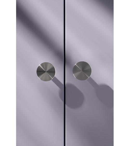 Polished chrome NENA M furniture knob, design handle