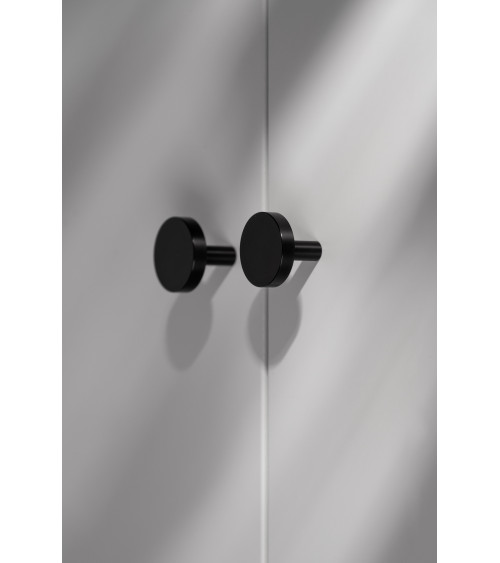 Black NENA M furniture knob, design handle