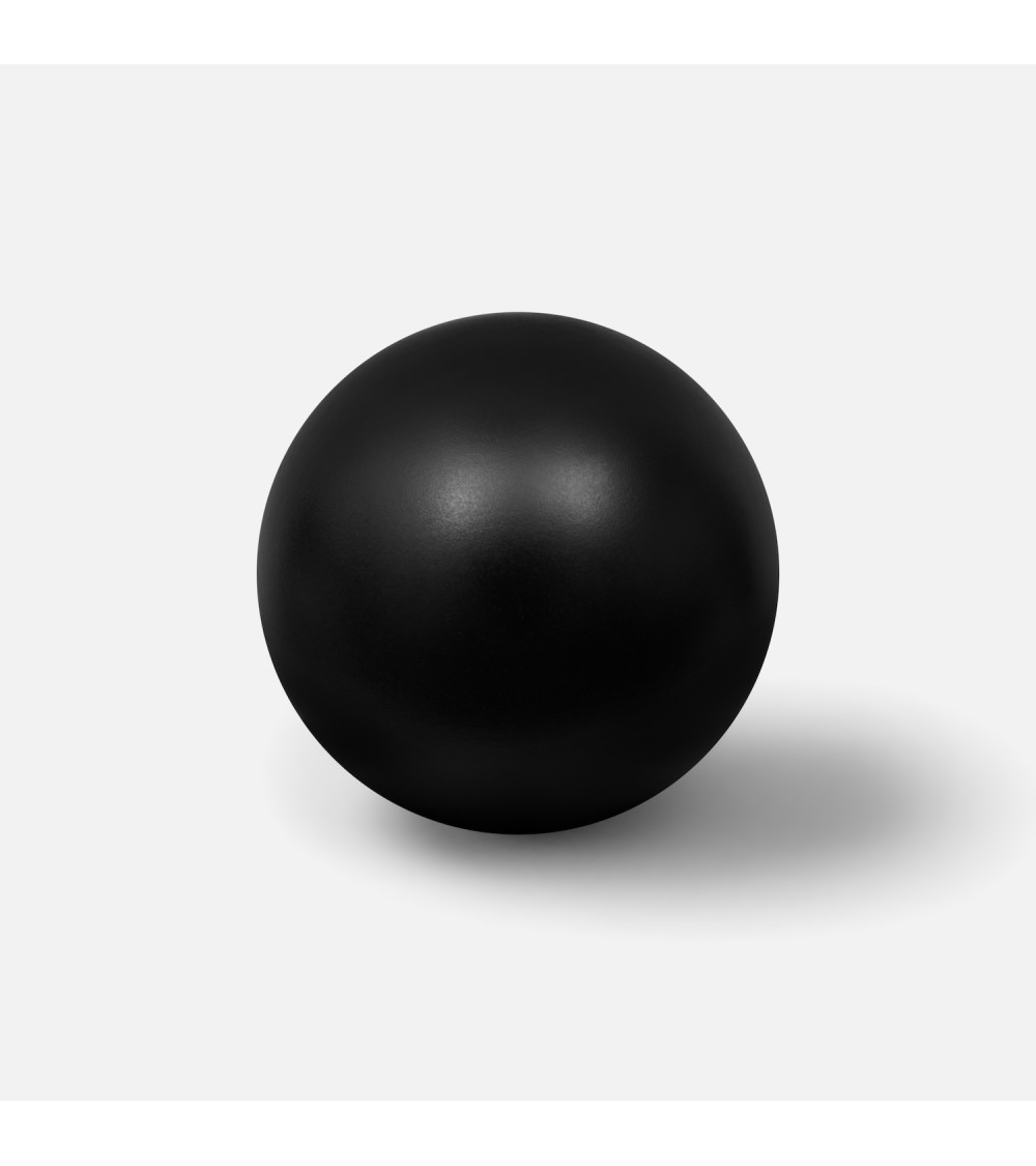 Brass furniture knob ODETE BLACK M designer handle