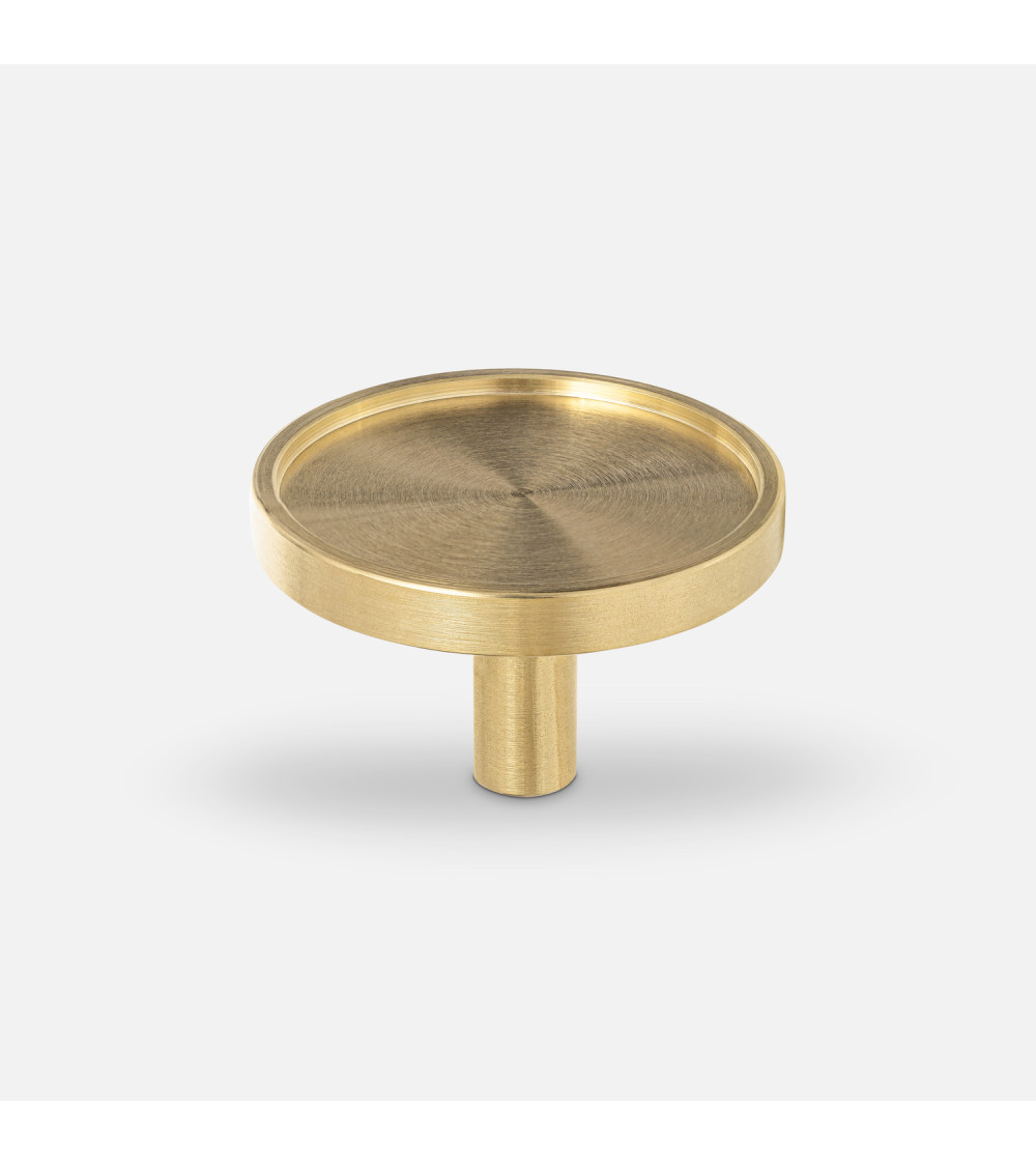 Brass furniture knob INA designer handle