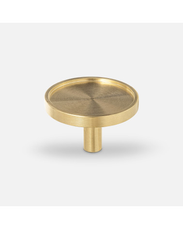 Brass furniture knob INA designer handle