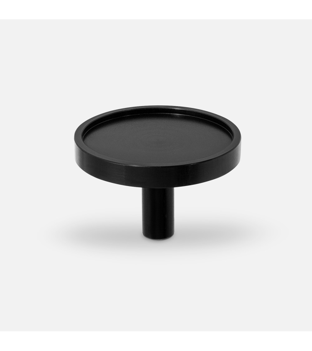 Black furniture knob INA BLACK designer handle
