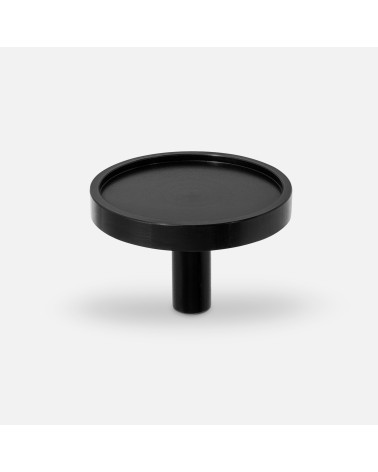 Black furniture knob INA BLACK designer handle
