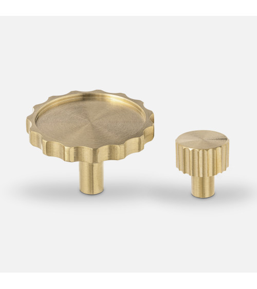 LEXI polished gold furniture knob design handle