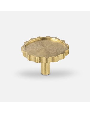 LEXI polished gold furniture knob design handle
