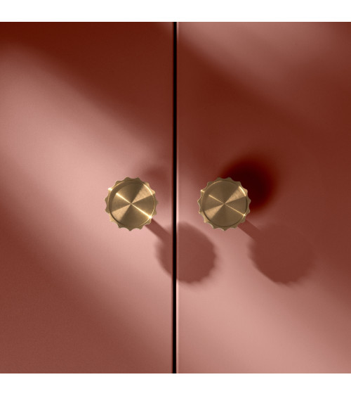 LEXI polished gold furniture knob design handle