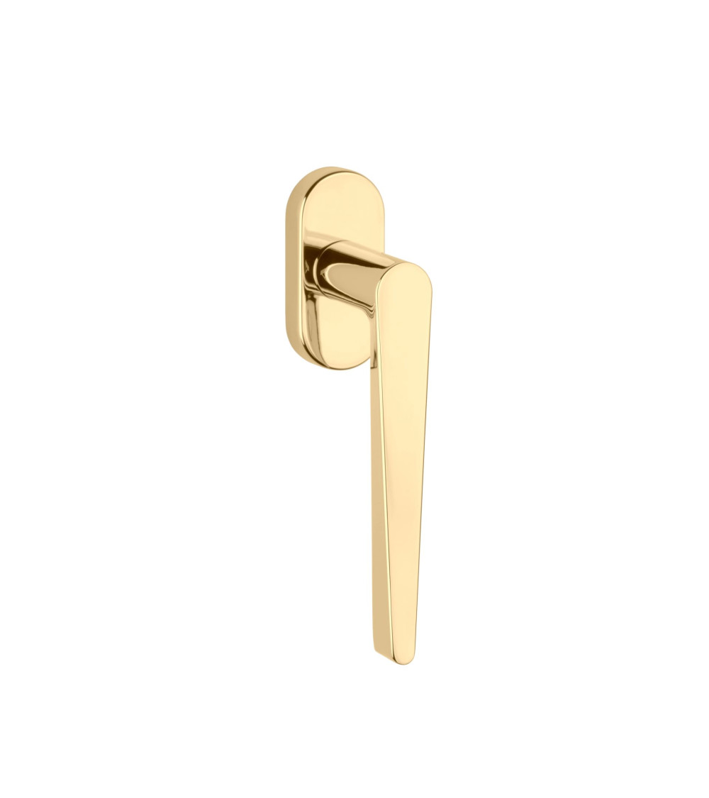 ARNICA polished gold window handle designer handle
