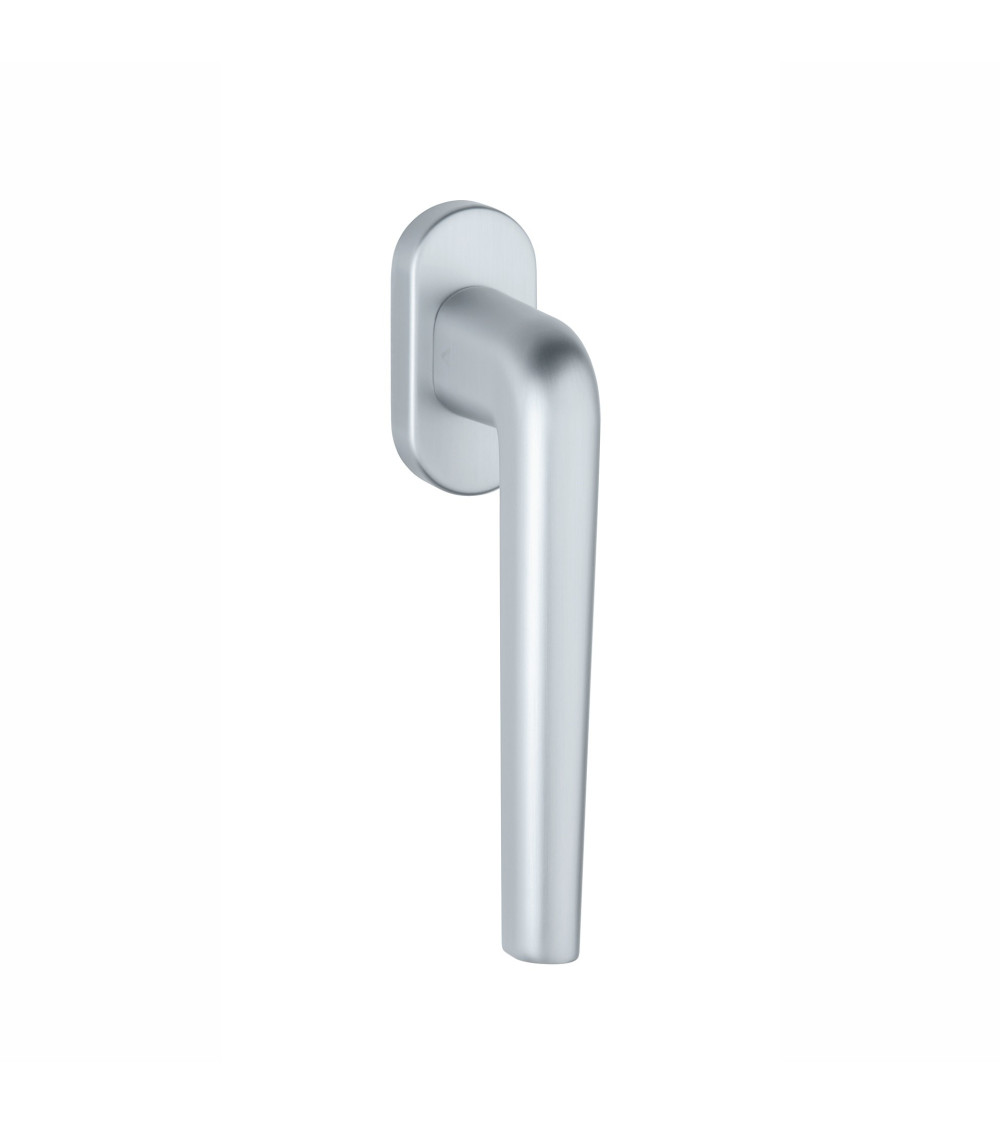Satin chrome FUNKIA window handle design handle