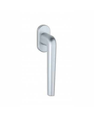 Satin chrome FUNKIA window handle design handle