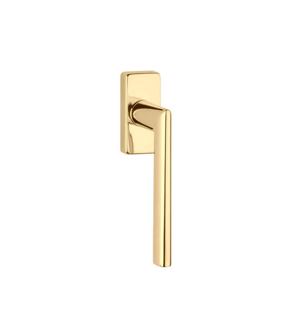 PRIMULA polished gold window handle designer handle