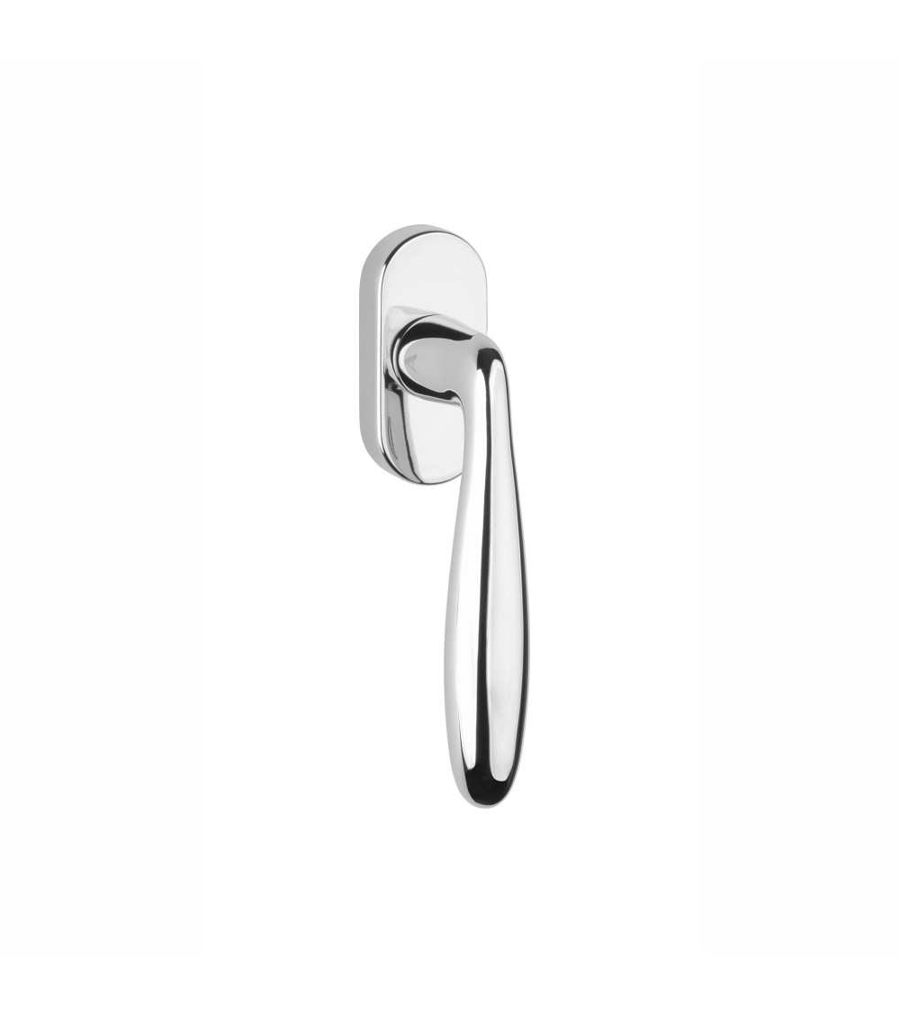 Polished chrome VERBENA window handle design handle